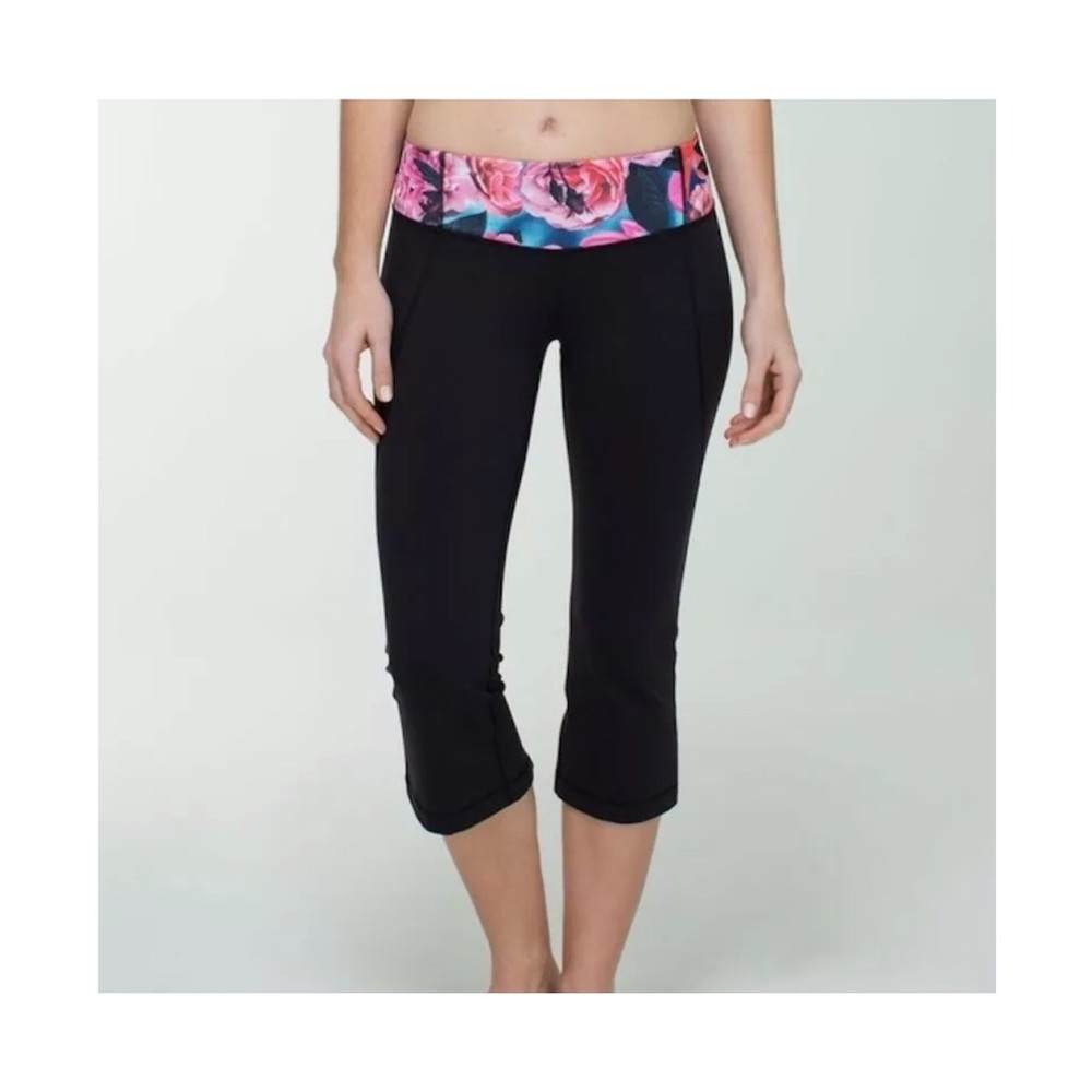 Lululemon Gather And Crow Crop Leggings